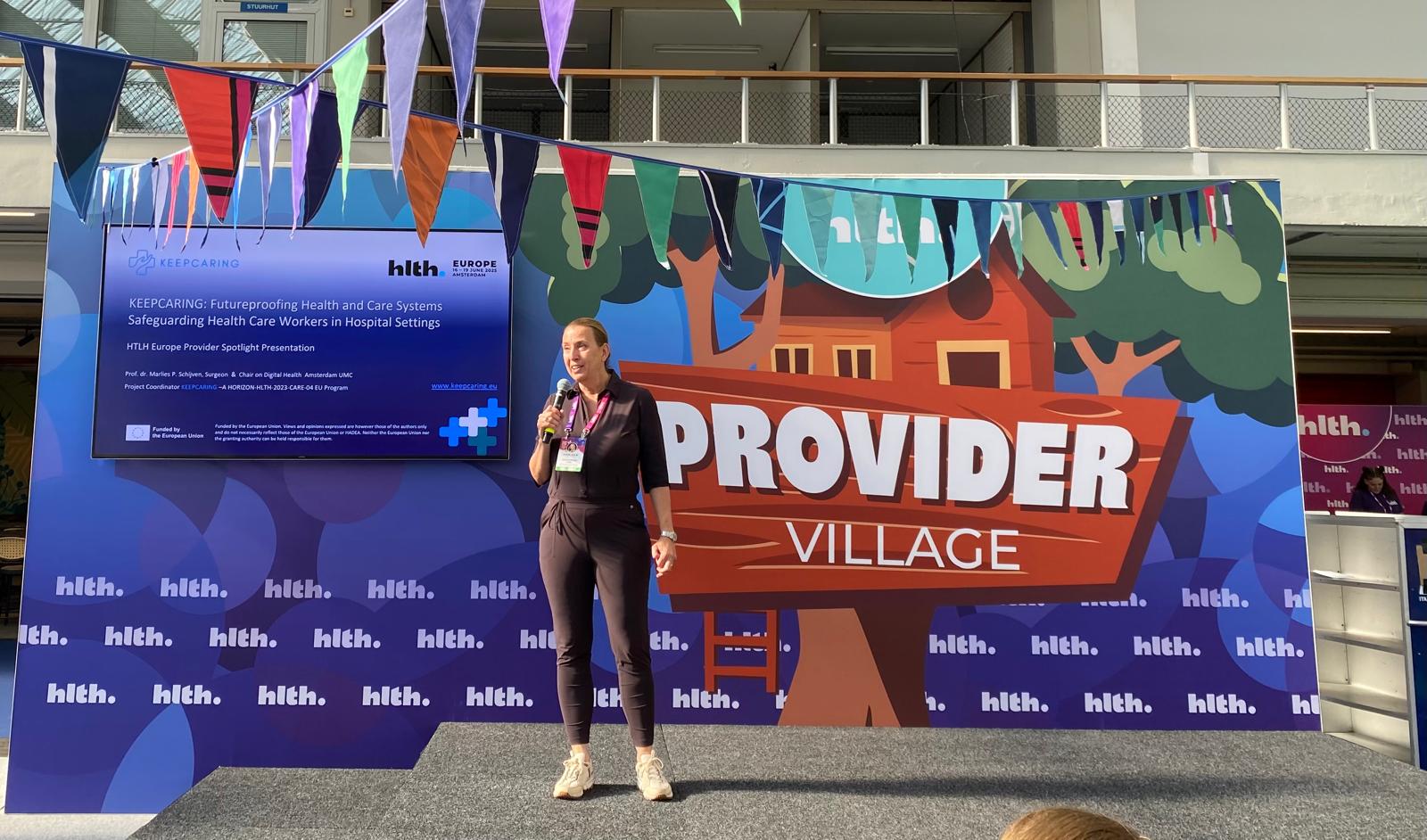 KEEPCARING presented at HLTH Europe 2025