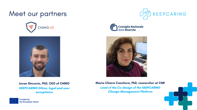A Spotlight on the KEEPCARING Consortium: Meet CHINO and CNR